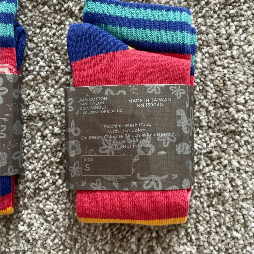2 Pairs Matilda Jane Girls Spirit Socks Small 5-8